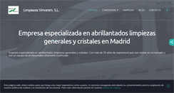 Desktop Screenshot of limpiezasvimarammadrid.com